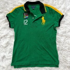 Polo Ralph Lauren South Africa Big Pony Short Sleeve Collared Shirt Size Medium
